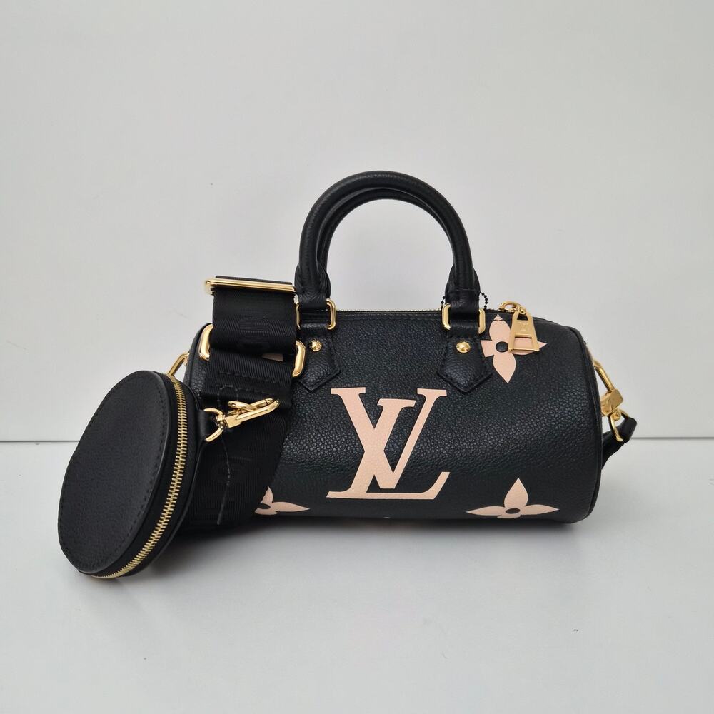 Louis Vuitton Empreinte Bi-Color Monogram Papillon BB Black